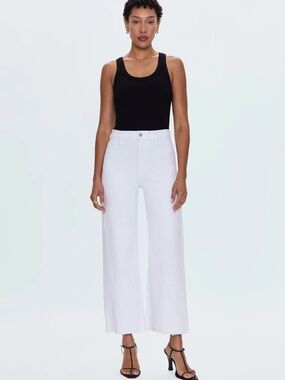 Pistola high waisted wide leg pant